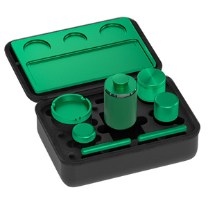 Kit d'accessoires pour fumeurs Vagrinders <span class=keywords><strong>LOL</strong></span>, moulin à herbes en aluminium de haute qualité, ensemble complet pour fumer, kit anti-odeur pour fumer - Product Image 5