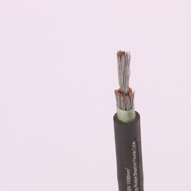 TDDL 70mm2 Rubber Insulated Flexible Copper Welding Rubber Cable
