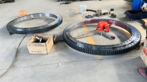 Roulement d'orientation <span class=keywords><strong>pour</strong></span> excavatrice WCB HD400 avec joint d'étanchéité en acier chromé 50Mn, capacité de couple de 5000 Nm - Product Image 5