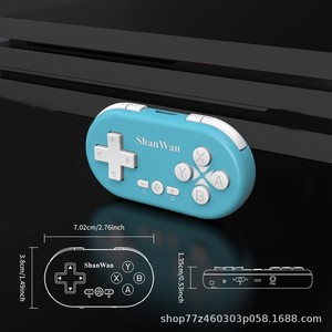 Volante <span class=keywords><strong>de</strong></span> Juego D8 con Efecto <span class=keywords><strong>de</strong></span> Luz RGB Inalámbrico, Vibración <span class=keywords><strong>de</strong></span> 6 Ejes, Diseño Ergonómico, Sensor <span class=keywords><strong>de</strong></span> Movimiento para - Product Image 4