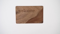 Token de contact intelligent NFC en bois naturel léger pour l'interaction Google Music