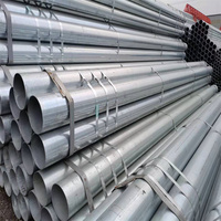 Tuyau ERW galvanisé à chaud ASTM A53 BS1387 EN10255 Q235B pour l'alimentation en eau et les pipelines industriels