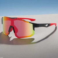 Nouvelles lunettes de soleil de sport pour l'exportation transfrontalière, pour hommes et femmes, lunettes de cyclisme, design demi-cadre, protection UV