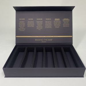 Chất Lượng Cao Cuốn Sách Phong Cách Giấy Các Tông Hộp Quà Tặng Đầy Đủ Lá Bao Bì Với Bạc Lá Tem Biểu Tượng Mô Hình Cao Cấp Hộp Quà Tặng - Product Image 5