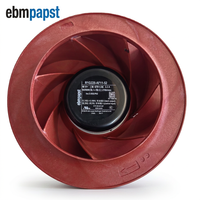 Ventilateurs centrifuges DC originaux ebmpapst R1G225-AF11-52 48V 95W 2700RPM 1130m³/h avec roue en plastique pour refroidissement et évacuation électrique