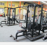 Máquina de gimnasio ulti unc, equipo de entrenamiento corporal, cable rosover