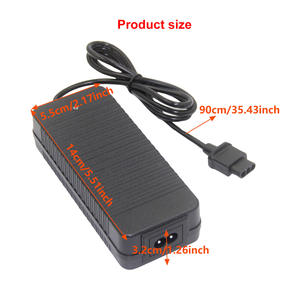 Cargador de Batería de 53.5V 2A para Scooter Eléctrico <span class=keywords><strong>NIU</strong></span> <span class=keywords><strong>KQI</strong></span> <span class=keywords><strong>3</strong></span> <span class=keywords><strong>KQI</strong></span> 2, Adaptador de Carga de Batería de Litio con Protección Contra Sobretensión - Product Image 4