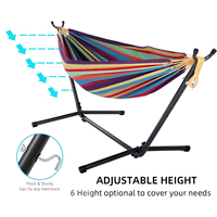 Hamac autoportant pour le dropshipping - Hamac de camping de jardin avec support en métal