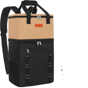 FREE SAMPLE Thermal Cooler Bag Ice Box Refrigerator Men Packed Lunch Backpacks Mini Fridge Water Picnic Beach Portable
