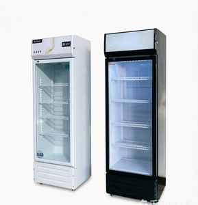 Réfrigérateur-Congélateur Vertical d'Exposition pour Supermarché, 1/2/3 Portes Vitrées, Réfrigérateur à Bières/Boissons - Product Image 1