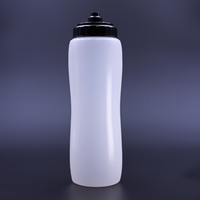 Bouteille d'eau pour vélo 1000 ml, bouteille d'eau de sport en plastique pour le cyclisme