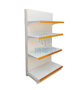 Estanterías Metálicas Resistentes Personalizadas de 1 a 5 Niveles <span class=keywords><strong>para</strong></span> Exhibición en Supermercados, Independientes/Con Montaje en Pared - Product Image 5