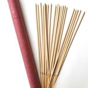 Bâtons d'encens en bois naturel de 8 pouces, parfumés, écologiques, personnalisables, pour l'aromathérapie intérieure – Vente en gros - Product Image 1