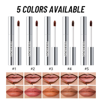 Gloss à lèvres hydratant et brillant HKH OEM, à base d'huile, végétalien, waterproof, résistant aux baisers, label privé, 5g