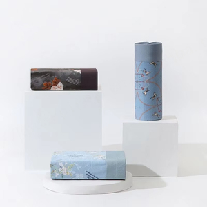 Calzoncillos bóxer de 60 unidades para hombre, Calzoncillos Bóxer transpirables sin costuras con estampado de seda helada, calzoncillos de talla grande con logotipo personalizado para hombre - Product Image 2