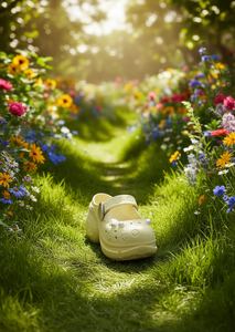 Zoccoli con plateau e perle, stile Mary Jane, estivi, da donna e ragazza, morbidi, leggeri, a punta chiusa, in plastica, taglia 20 - Product Image 2