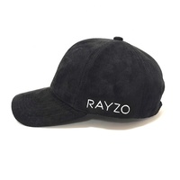 Gorra de béisbol de ala curva cómoda nueva de fábrica, gorra de béisbol de golf deportiva de gamuza con logotipo bordado de longitud fija para hombres y mujeres