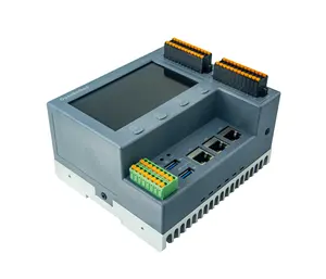 plc programming controller with lcd touch screen