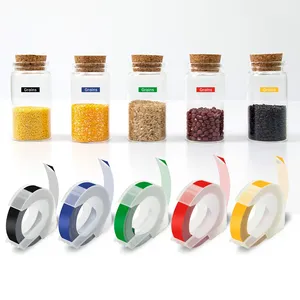 Cinta de Grabado en Relieve 3D Compatible con <span class=keywords><strong>Dymo</strong></span>, Cinta de Etiquetas 3D para Máquina Etiquetadora <span class=keywords><strong>Dymo</strong></span> 12965 1880 <span class=keywords><strong>1610</strong></span> Motex E101 E202 B90 Typewriter - Product Image 6