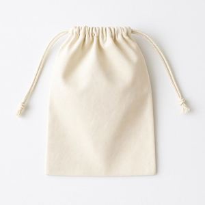 High Quality Organic Cotton <b>Drawstring</b> Dust <b>Pouch</b> for Candle and Jewelry Gift Packing with Custom Logo Printed - Product Image 5