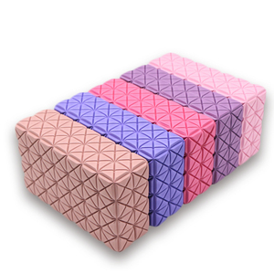 Mật Độ Cao TPE + EVA Yoga Khối Pilates Thực Hành Nhà Tập Thể Dục Tập Thể Dục Kim Cương Mô Hình Yoga Khối - Product Image 1