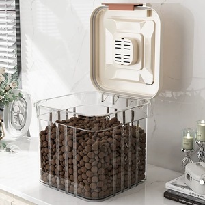 PP <strong>Cat</strong> &amp; Dog Food Sealed Pet Food Storage <strong>Barrel</strong> 20L <strong>Cat</strong> Food BPA-Free Material - Product Image 4