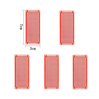 5 pièces Double face Prototype PCB bricolage électronique Prototype carte 2*8 3*7 4*6 5*7CM universel Circuit imprimé carte plaque de cuivre