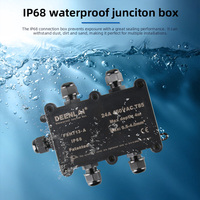 Boîte de connexion à cinq voies, étanche IP68, boîte de jonction en PC, modèle extérieur électrique FSH713-A