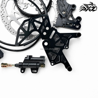 Pièces détachées Surron Light Bee X améliorées, système de freinage arrière à double piston en aluminium anodisé de 240 mm, nouvelle garantie d'un an, kit de vélo électrique tout-terrain