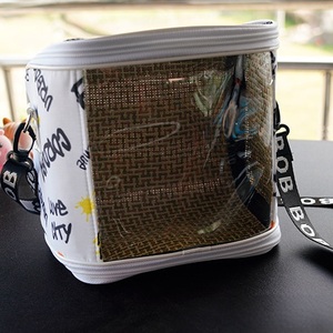 Mochila de Viaje para Aves Pequeñas, de un Solo Hombro, Ligera, Portátil, Transparente y Transpirable, para Loros y <span class=keywords><strong>Palomas</strong></span> - Product Image 6