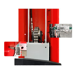 Elevador Hidráulico de 2 Postes <span class=keywords><strong>para</strong></span> <span class=keywords><strong>Autos</strong></span>, Capacidad 4000kg, Piso Libre, Techo Bajo, Modelo Same Peak, en Oferta - Product Image 5