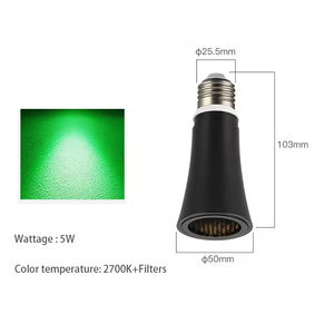 <span class=keywords><strong>3w</strong></span> 5w e27 स्पॉटलाइट, रेस्तरां विरोधी ग्लेयर गर्म सफेद एलईडी लाइट स्रोत, आधुनिक शैली, बीम कोण को केंद्रित किया जा सकता है - Product Image 3