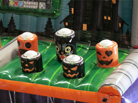 Électronique IPS Halloween Twist Gonflable Arcade Classique Whack-a-Mole Jeu Citrouille Smash Jeux de Citrouilles