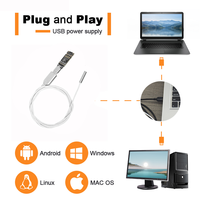 Haute Qualité 1MP OV9734 Micro 3.3mm Mini LED Endoscope Caméra Capteur Module Nouveau Professionnel Caméra Image Caméra Capteurs