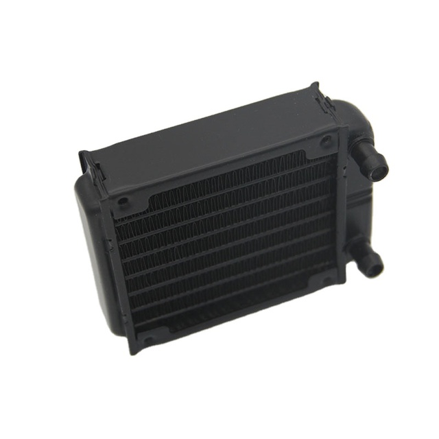80 Aluminum Water-Cooled Industrial Radiator with 30CFM Air Volume & 3Pin Power Interface Black Drainage Cooling Condenser
