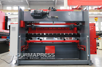Presse plieuse hydraulique haute performance 125T 3200 avec contrôleur numérique E21 et vitesse d'approche rapide