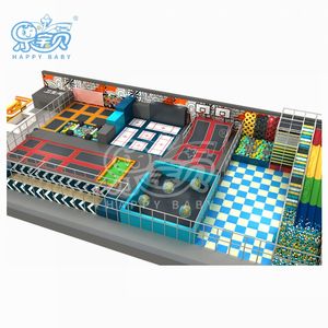 Trapoline carrée d'amusement commercial personnalisé de saut en hauteur <span class=keywords><strong>Trampoline</strong></span> de saut pour enfants et adultes à vendre - Product Image 6