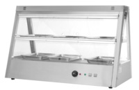 Chauffe-Plats Électrique en Acier Inoxydable - Équipement de Maintien au Chaud et de Présentation des Aliments