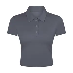 Спортивная рубашка-поло с водоохлаждением и коротким рукавом