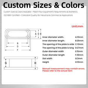 Shuoxi Chất lượng cao Trung Quốc dẫn điện cao su hình bầu dục Grommet Đóng lỗ dây cao su phích cắm NBR EPDM đúc công nghiệp OEM & ODM - Product Image 5