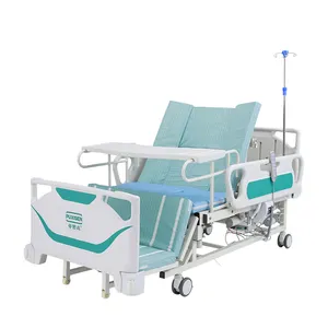 سرير طبي كهربائي للرعاية المنزلية بمحرك timotior للمريض المعاق في المنزل مع مرحاض
