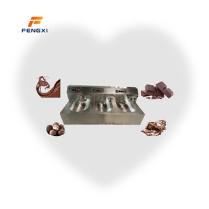 Temperoir à <span class=keywords><strong>chocolat</strong></span> électrique commercial FXN, fusion de <span class=keywords><strong>chocolat</strong></span> tricolore, fusion à température constante, acier inoxydable SUS304 - Product Image 4