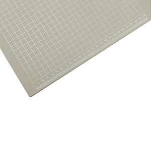 Comix Clipboard <b>A4</b> Plastic Grid Design Office Writing Pad Blue And Black - Product Image 3