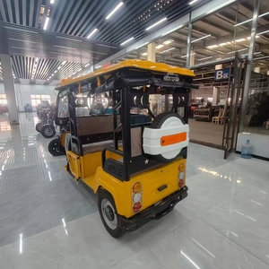 Triciclos 2025 en Oferta, Triciclo de Pasajeros de Tres Ruedas HKBG, Auto Rickshaw con Motor Diferencial, Taxi de Baja Velocidad - Product Image 5