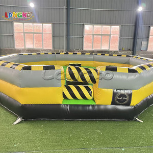 Juego Inflable Comercial Meltdown Wipeout, Juego de PVC Last Man Standing Sweeper para Fiestas de Adultos, <span class=keywords><strong>Alquiler</strong></span> para Carnavales - Product Image 2