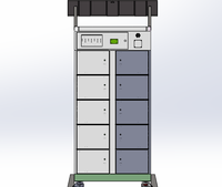 ESINO Station d'échange de batteries intelligente avec surveillance à distance PD QC3.0/QC4.0 pour vélos électriques, armoire d'échange automatique pour le marché mondial