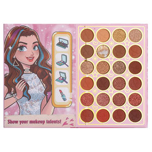 Estuche de Paleta de Sombras de Ojos, Maquillaje al por Mayor, Sombras de Ojos Brillantes, Set de Maquillaje Profesional, <span class=keywords><strong>Libro</strong></span> de Maquillaje para <span class=keywords><strong>Chicas</strong></span> - Product Image 3