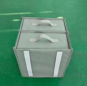 Quần Áo tổ chức không dệt tủ quần áo ngăn kéo tổ chức Thùng vải Quần jeans hộp lưu trữ với cảm ứng Fastener - Product Image 3