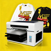 Offre Spéciale – Imprimante DTG Monoposte 45*55cm avec 2 Têtes d'Impression XP600 pour Vêtements
