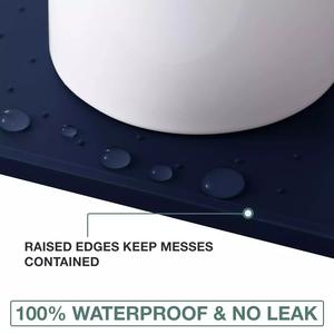 <span class=keywords><strong>Tapis</strong></span> d'alimentation en Silicone de qualité alimentaire, imperméable et antidérapant, bol <span class=keywords><strong>pour</strong></span> <span class=keywords><strong>chien</strong></span> et chat - Product Image 4